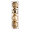 Set jucarii brad GOLD x4