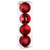 Set jucarii brad RED x4