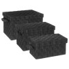SET CUTII DEPOZITARE X3 NEGRE