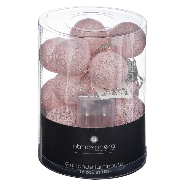 Ghirlanda LED alimentata cu baterie- 16 bile