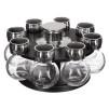 Set recipiente condimente cu suport