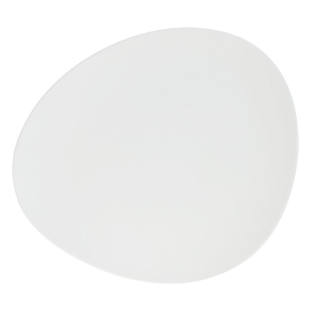 Platou GALET WHITE D33.5