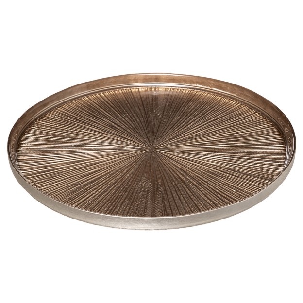 Platou decorativ ASTRA CHAMPAGNE D28