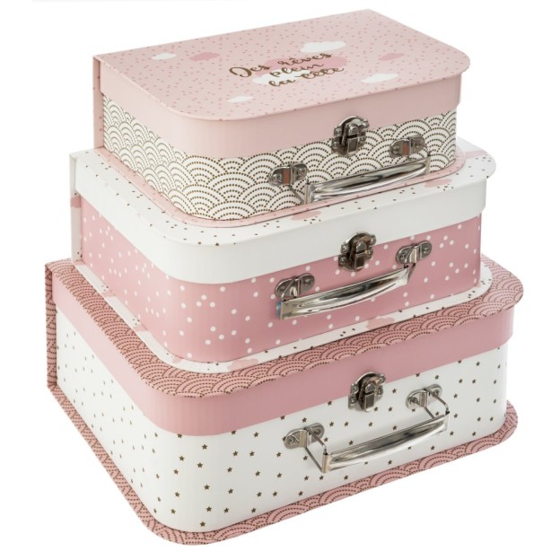 Set de 3 valize copii DOUCEUR