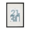 Rama foto BLK 21X30 MANU