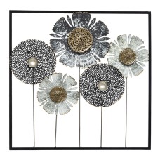 Decoratiune de perete FLOWER FIORE 50X50