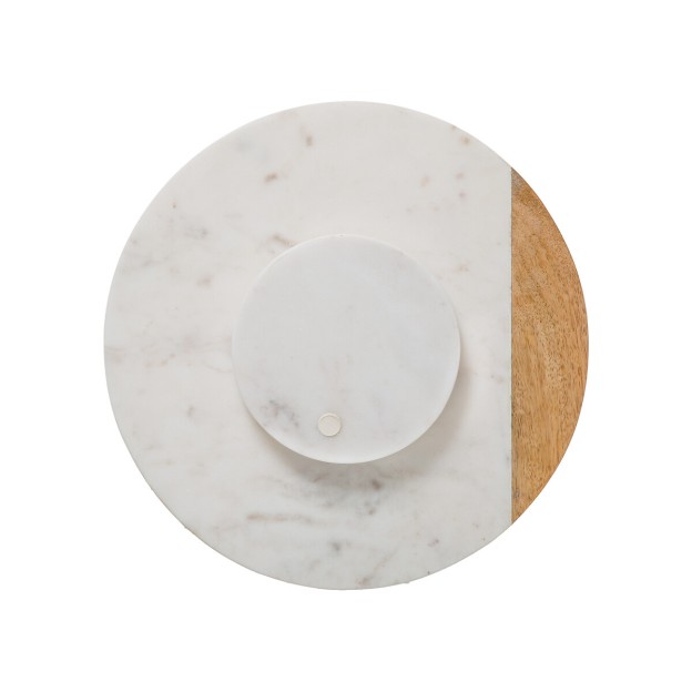 PLATOU MARBLE WHITE D30