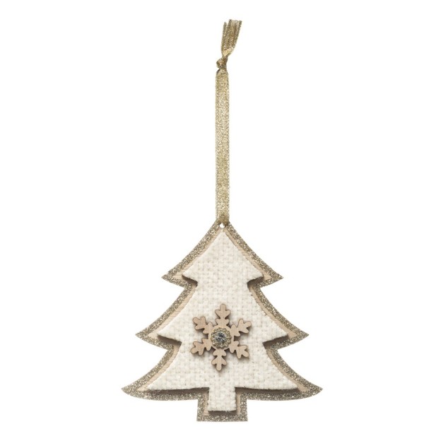 Jucarie brad lemn BEIGE TREE