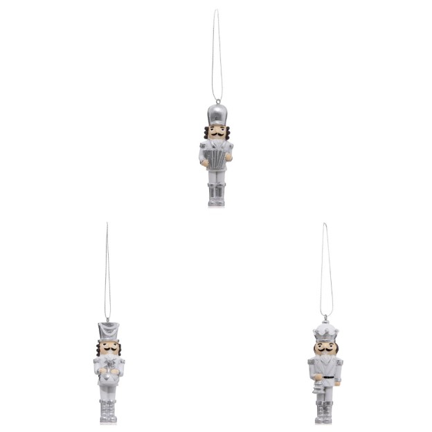 Jucarie brad NUTCRACKERS SILVER