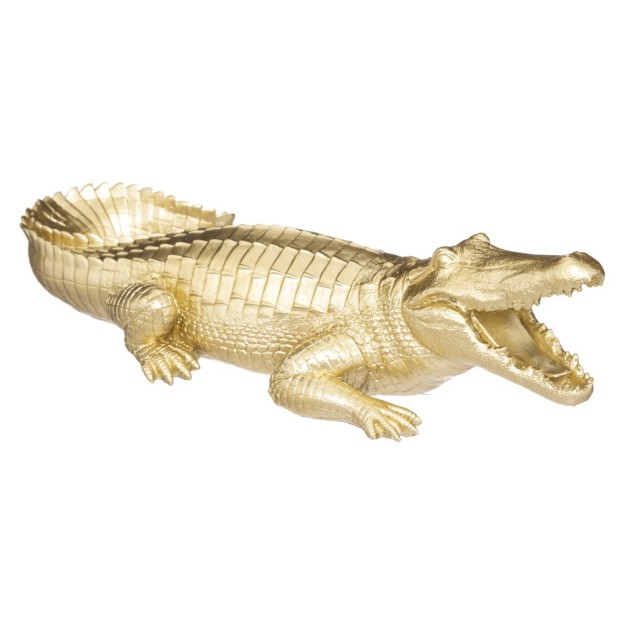 Figurina decorativa CROCODILE H39