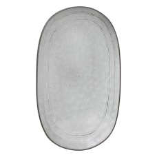 ПЛАТО FLOWER GRIS 37X21