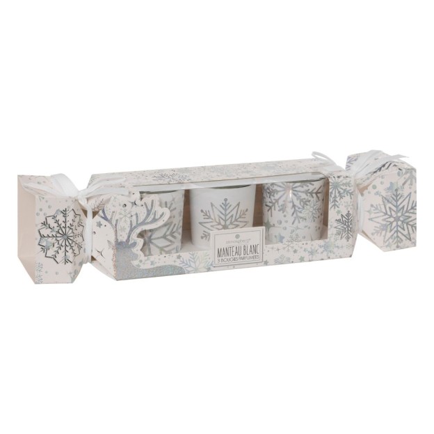 Set luminari aromatizate BLANC X3