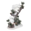 Figurina decorativa ECUREUIL HIBOU 32CM
