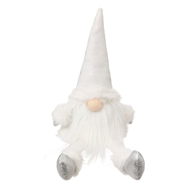 Decoratiune GNOME  BLANC 46CM