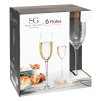 Set pahare sampanie FLUTE X6 21ML