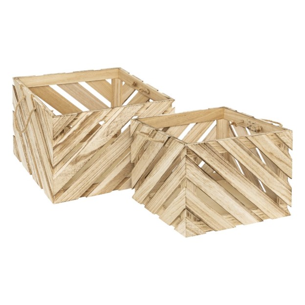 Cutii decorative  BOIS SULEI X2
