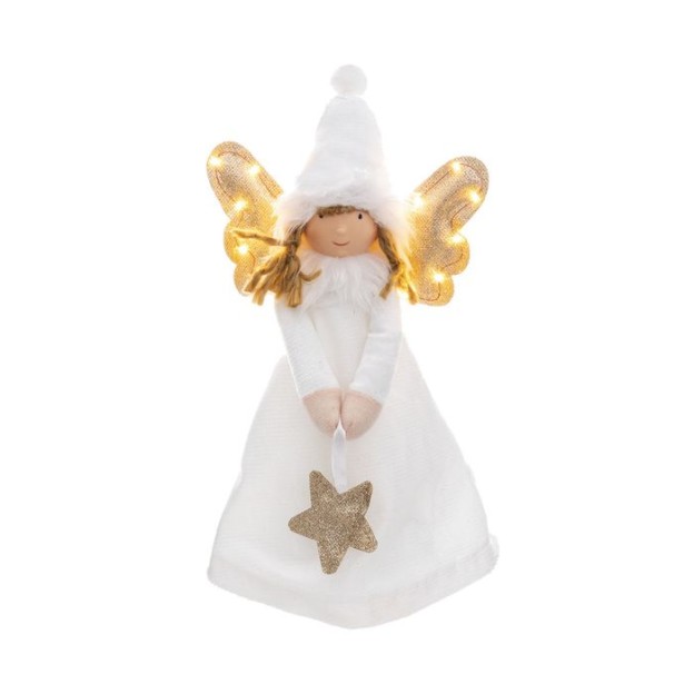 Papusa ANGEL cu aripioare LED