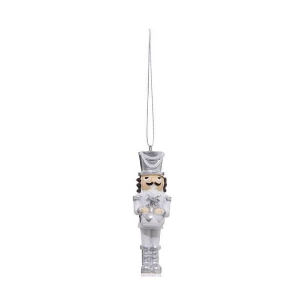 Jucarie brad NUTCRACKERS SILVER