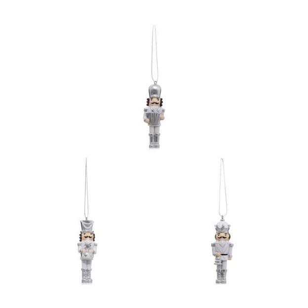 Jucarie brad NUTCRACKERS SILVER