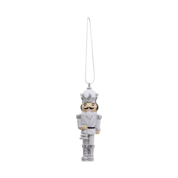 Jucarie brad NUTCRACKERS SILVER