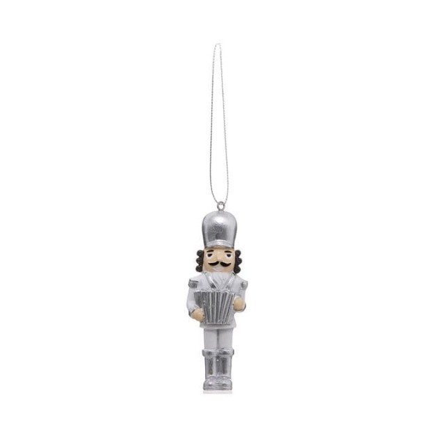 Jucarie brad NUTCRACKERS SILVER