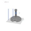 HAULIO UMBR BASE 29 КГ ЧЕРНЫЙ