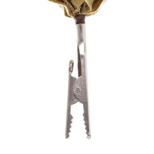 Floare decorativa POINSETTIA GOLD CLIP