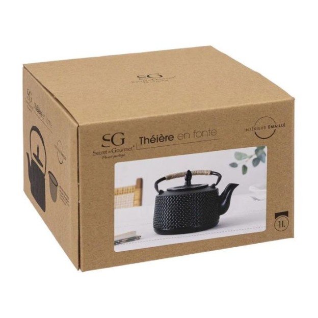 Ceainic FLORA BLACK