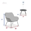 PAOPAO 2S ДИВАННЫЙ КОМПЛЕКТ ГРАФИТ
