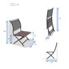 AXANT FOLD СТУЛ ANTH/GRAF