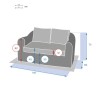 ДИВАН MOOREA 2S SAVANA