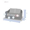 ДИВАН MOOREA 2S SAVANA