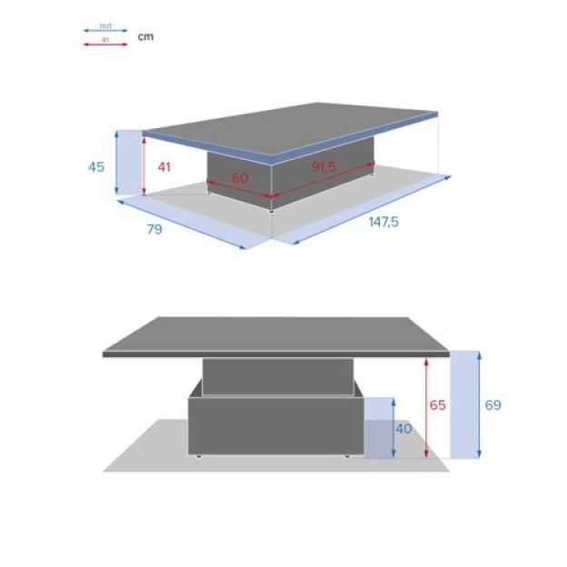 MOOREA DINING SQ TABL LIFT SAV