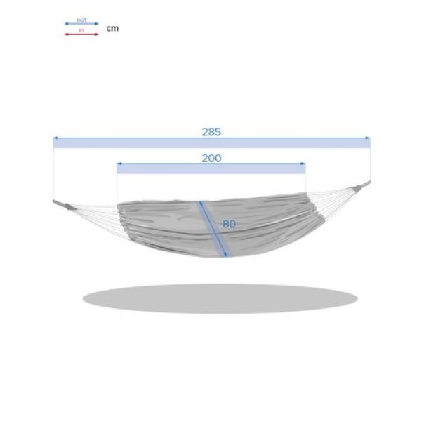 YAQUI HAMAC SINGLE DISPL DUC