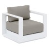 SET CANAPELE ALLURE Fotoliu ALB