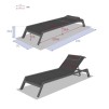 ALLURE LOUNGER GLACIER/ALB