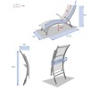 SAMBA LOUNGER MASLINE/GRAF