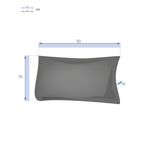PERNA KORAI 50X30CM GRAU