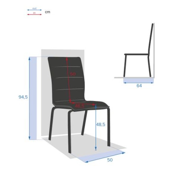 DIESE STACK CHAIR MOCHA/PRALI