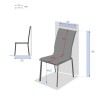 AXANT STACK CHAIR ВЕНГЕ/ПРАЛИ