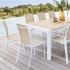 Lenjerie de scaun AXANT STACK/ALB