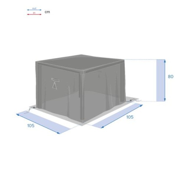 СТОЛ HABO SQUARE HAMBO S