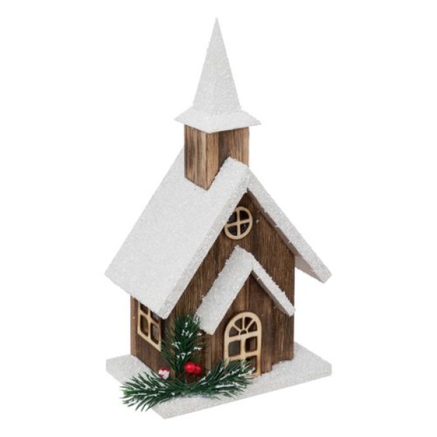 Figurina LED CHURCH H27
