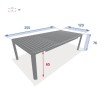 PARADIZE AUTO TABLE 12S ACA/WH