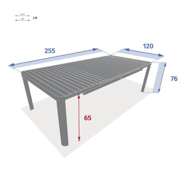 PARADIZE AUTO TABLE 12S ACA/WH