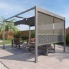 4X3M ZALYA GAZEBO GRAF/SL GR