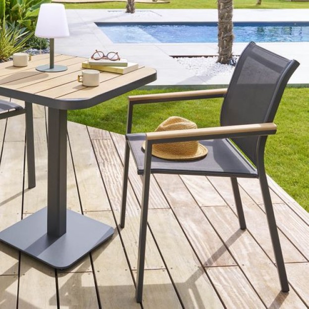 ESSENTIA WOOD ARM ANTH/GRAF