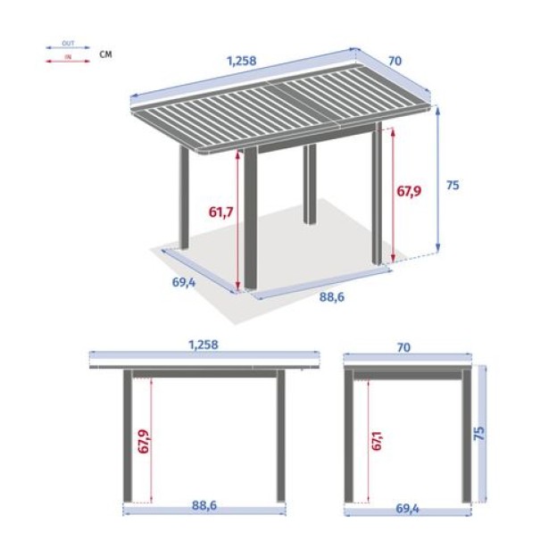 FOLYA EXT ТАБЛИЦА 4S EUCA/GRA
