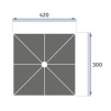 CAPAC UMB TIKEO 4,2X3 PLATI