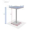 PHUKET HIGH SQUA TABLE 2S ОБА